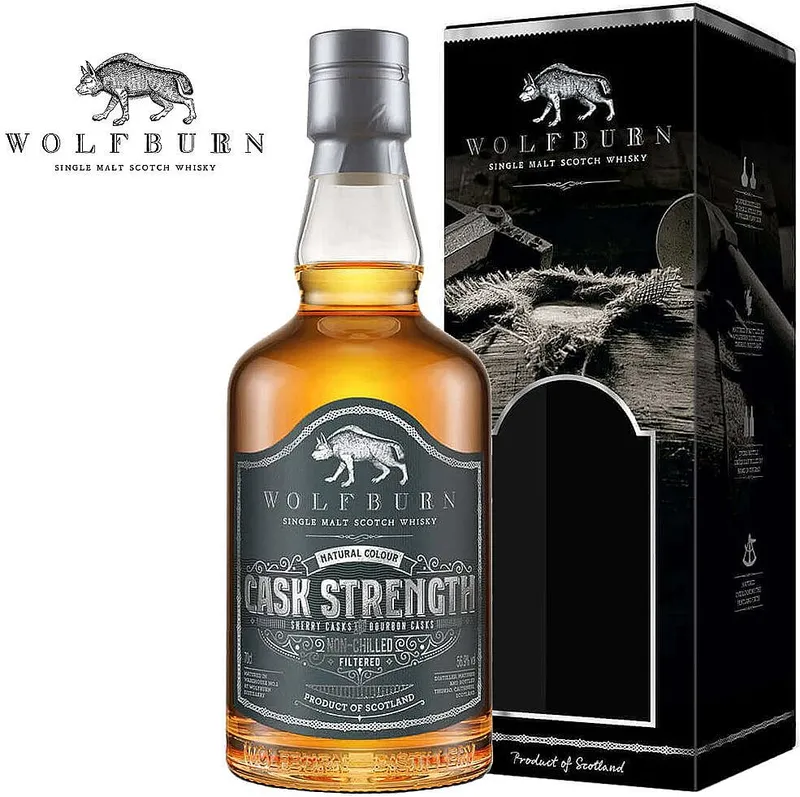 Whisky Wolfburn Cask Strength 2023 v krabičce 56.9%0.70l